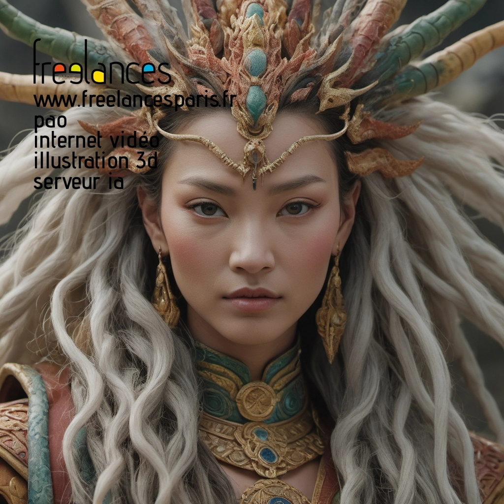 Pao mise en page internet vidéo illustration 3d serveur IA générative AI freelance paris studio de création magazines 8lc7yfm0